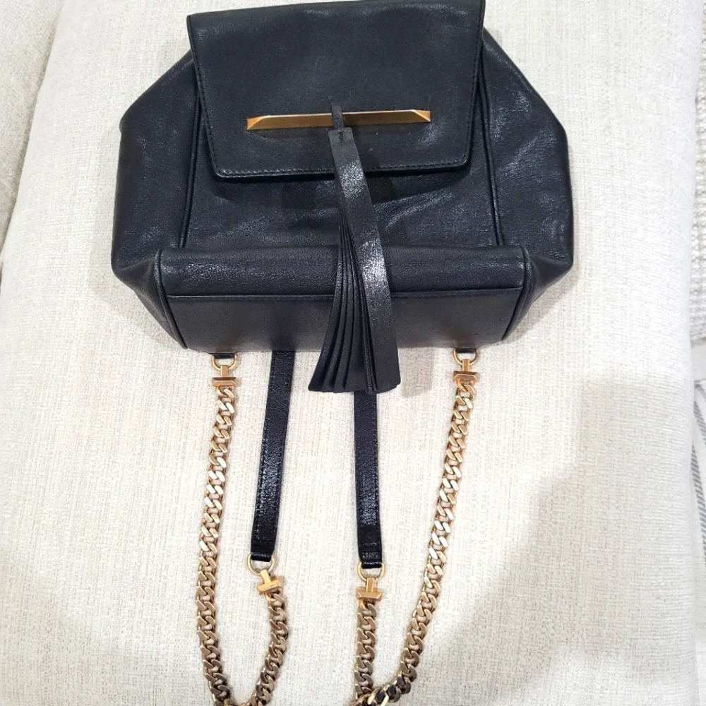 Brian Atwood Leather backpack - Picture 2 of 8